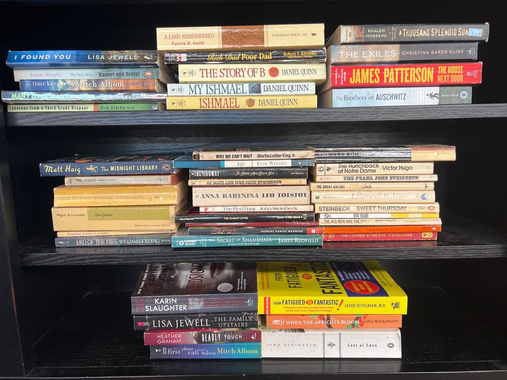 Fiction and Non-Fiction Paperback and Hardcover Books