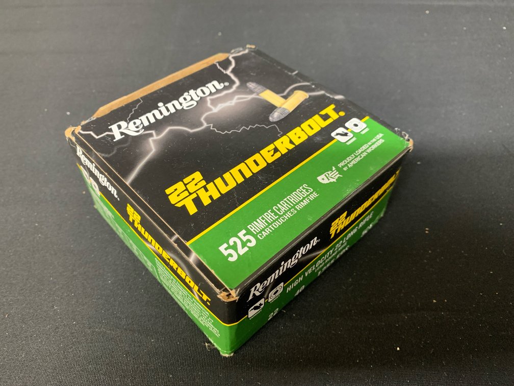 Remington 22 Thunderbolt High Velocity 22 LR Cartridges
