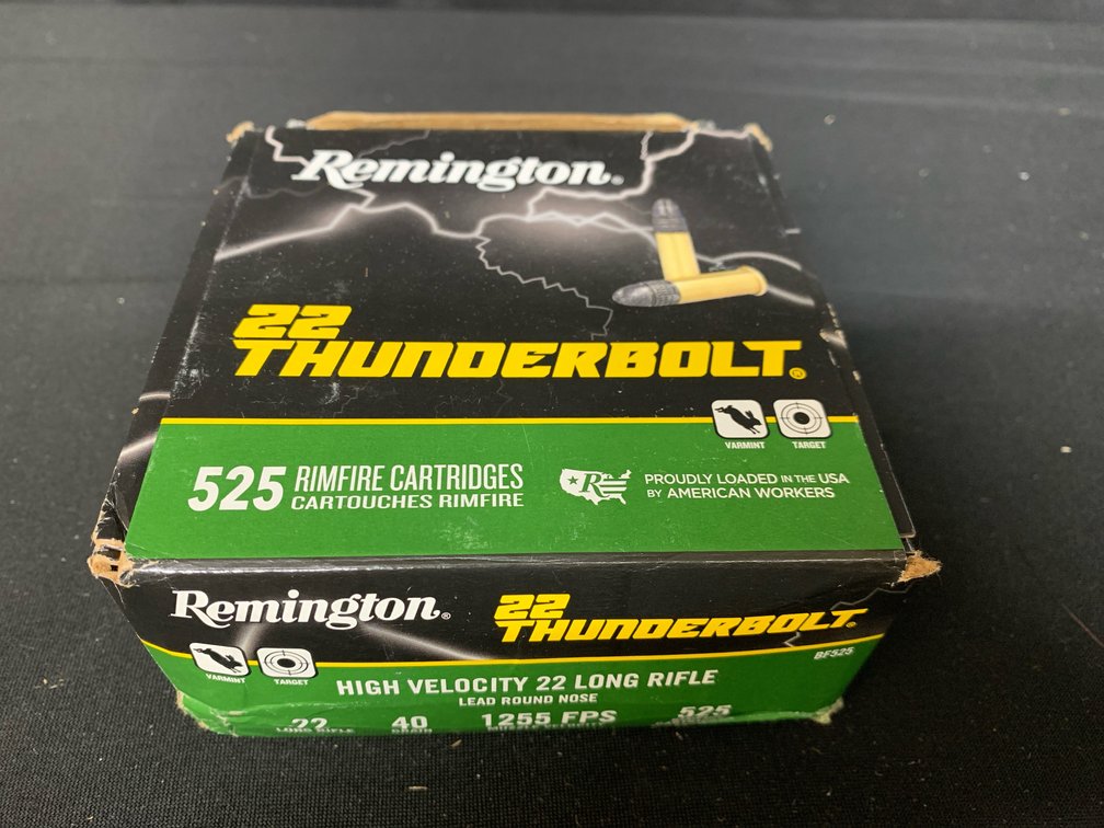 Remington 22 Thunderbolt .22 LR Ammunition
