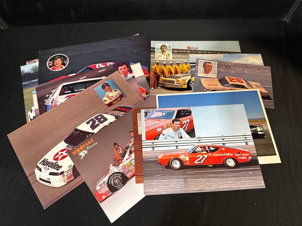 NASCAR Racing Promotional Photo Cards and Prints
