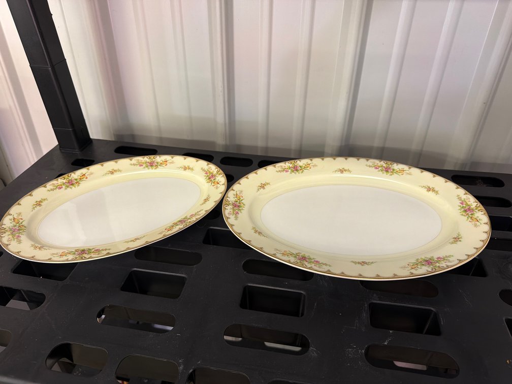Royal Embassy China Lincoln Porcelain Serving Platters