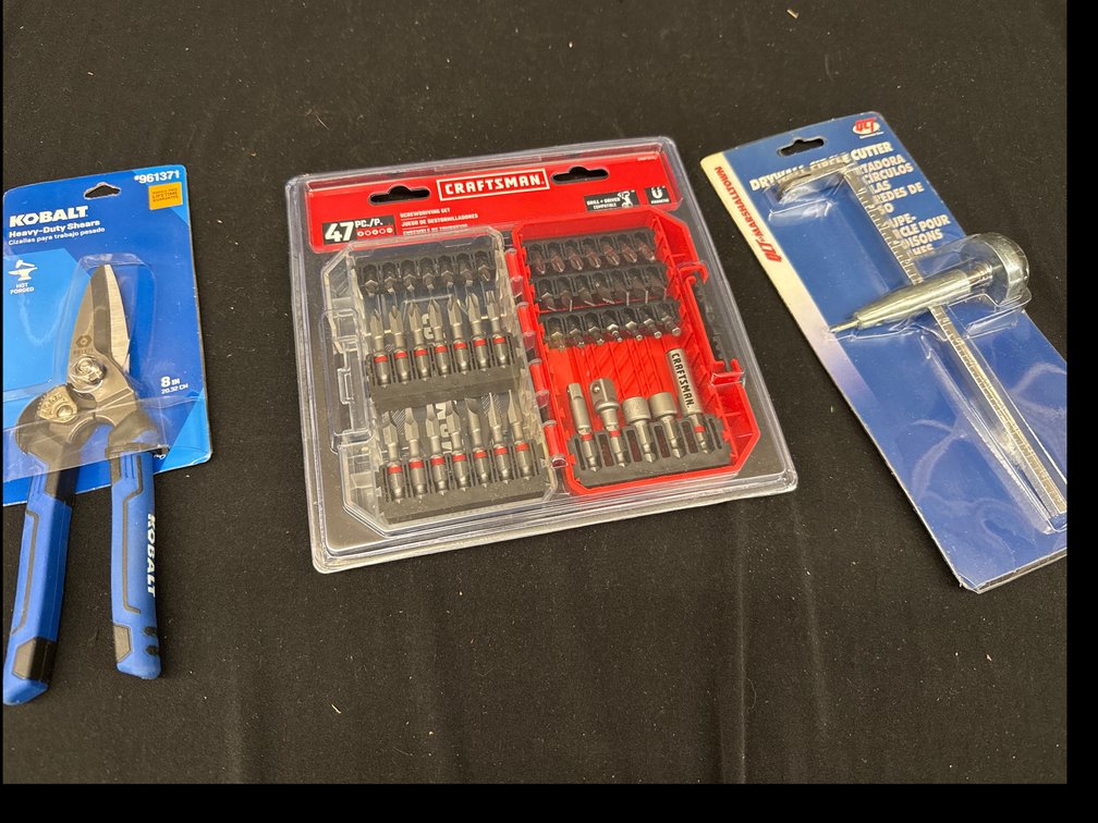 Shears, Screwdriving Set