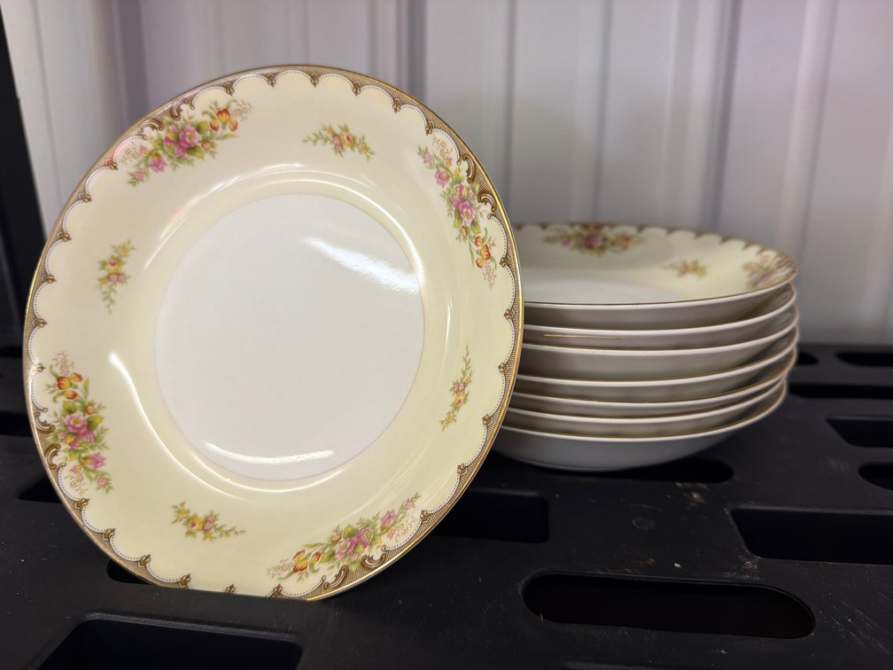 Royal Embassy China Lincoln Porcelain Shallow Bowls