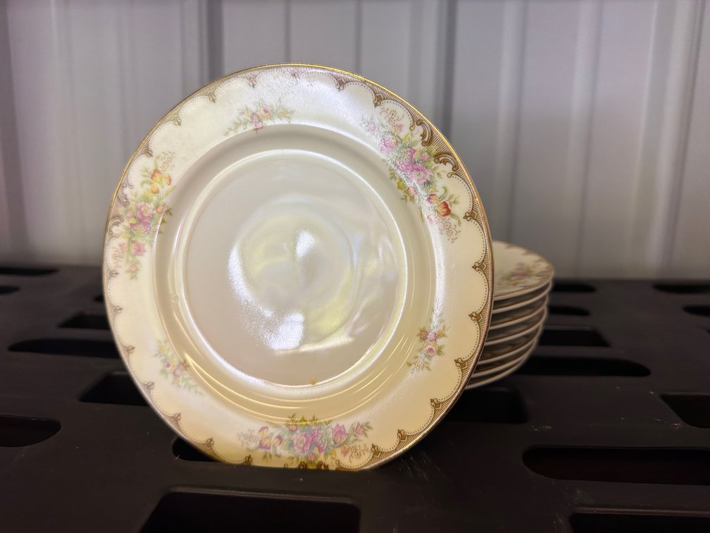 Royal Embassy China Lincoln Porcelain Bread Plates