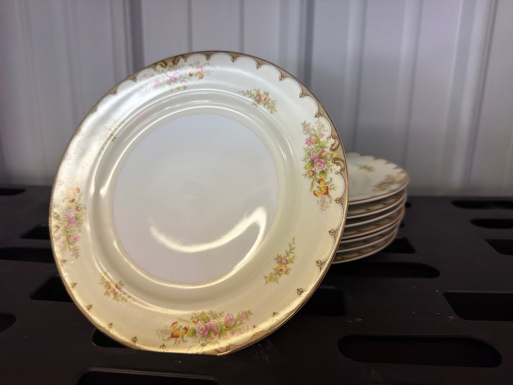 Royal Embassy China Lincoln Porcelain Plates