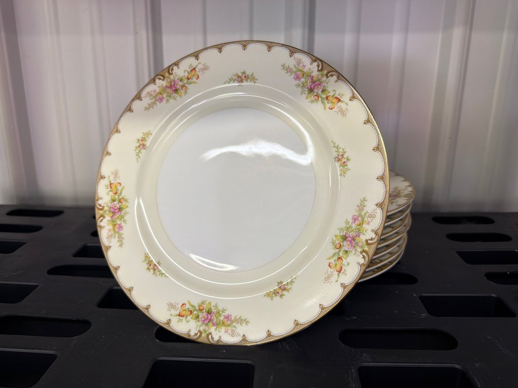 Royal Embassy China Lincoln Porcelain Plates