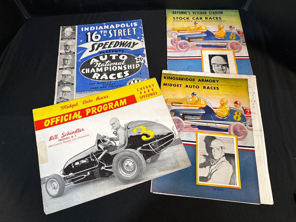 Midget and Stock Car Auto Racing Programs
