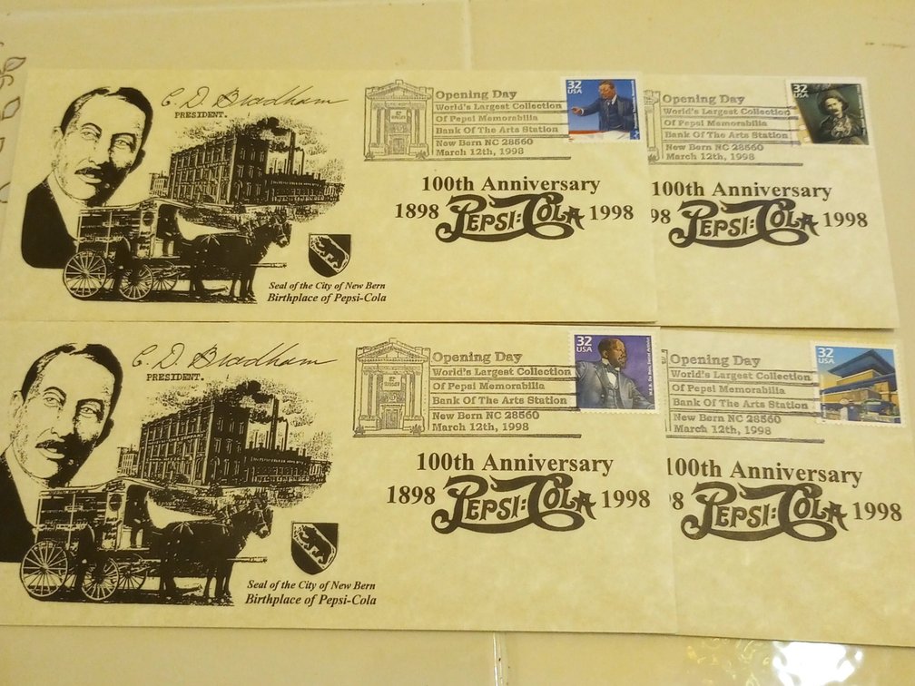 Pepsi Envelopes