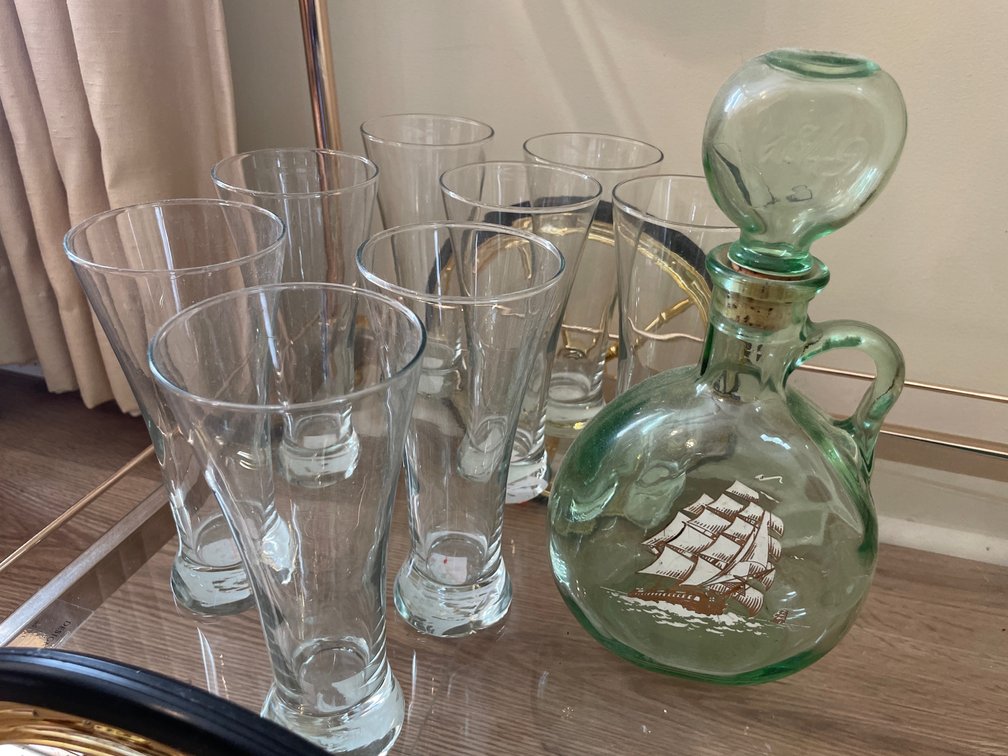 Glass Decanter Set