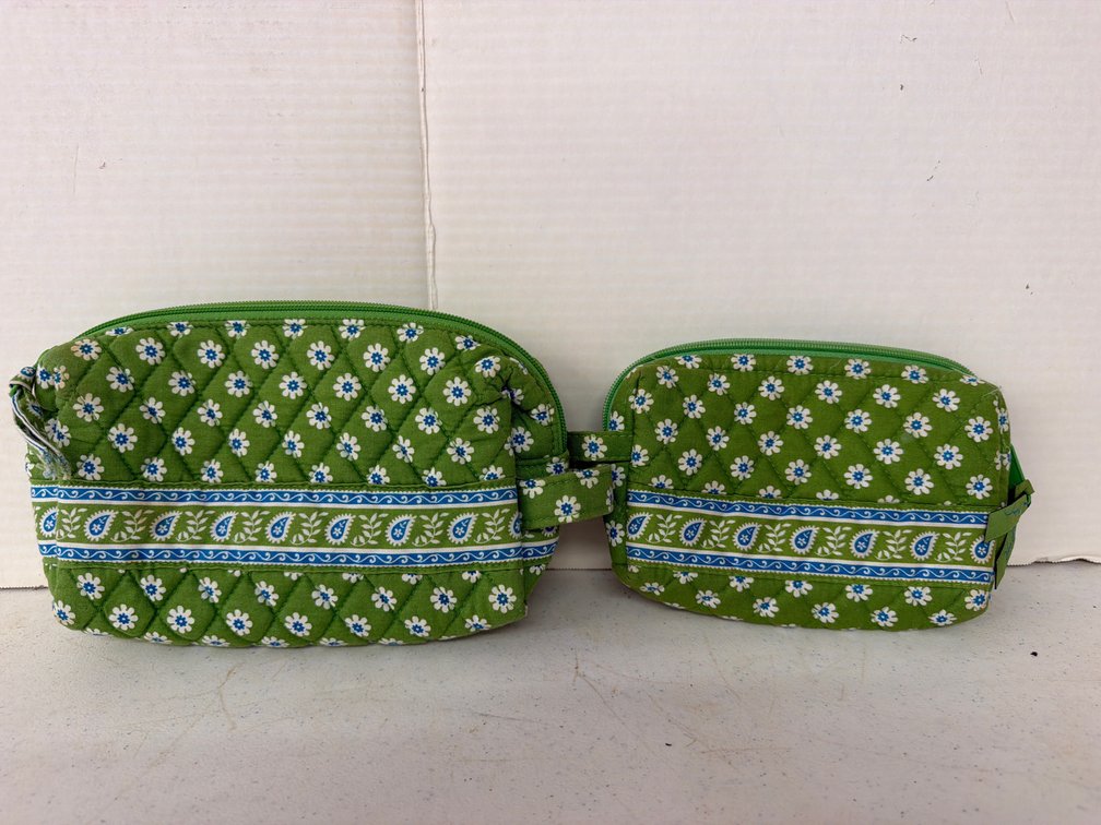 Vera Bradley Quilted Floral Cosmetic Pouches