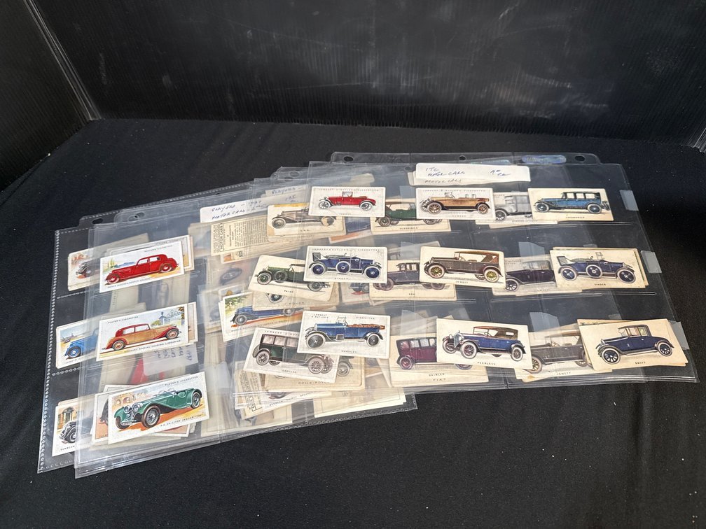Automotive Cigarette Cards and Collector Cards