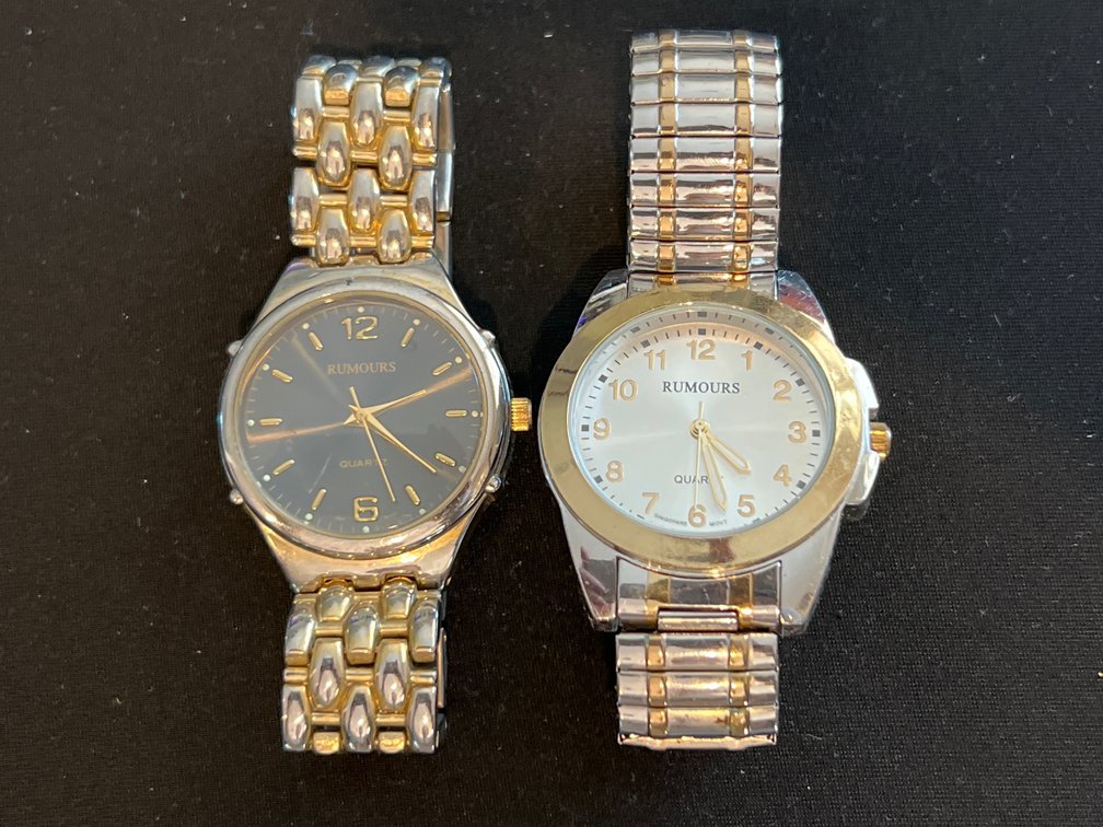 Rumours Two-Tone Quartz Wristwatches