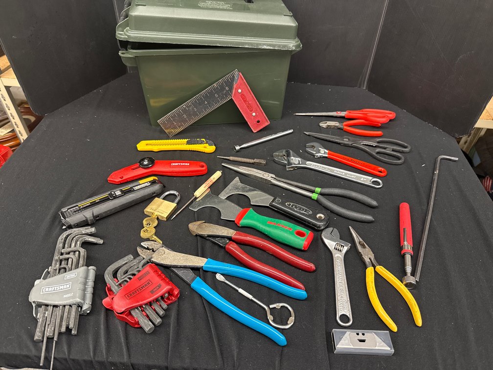 Hand Tools and Ammo Box
