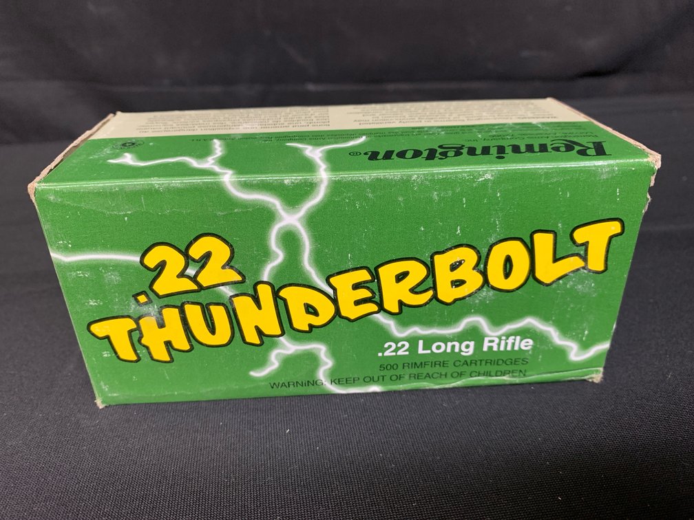 Remington Thunderbolt .22 Long Rifle Ammunition