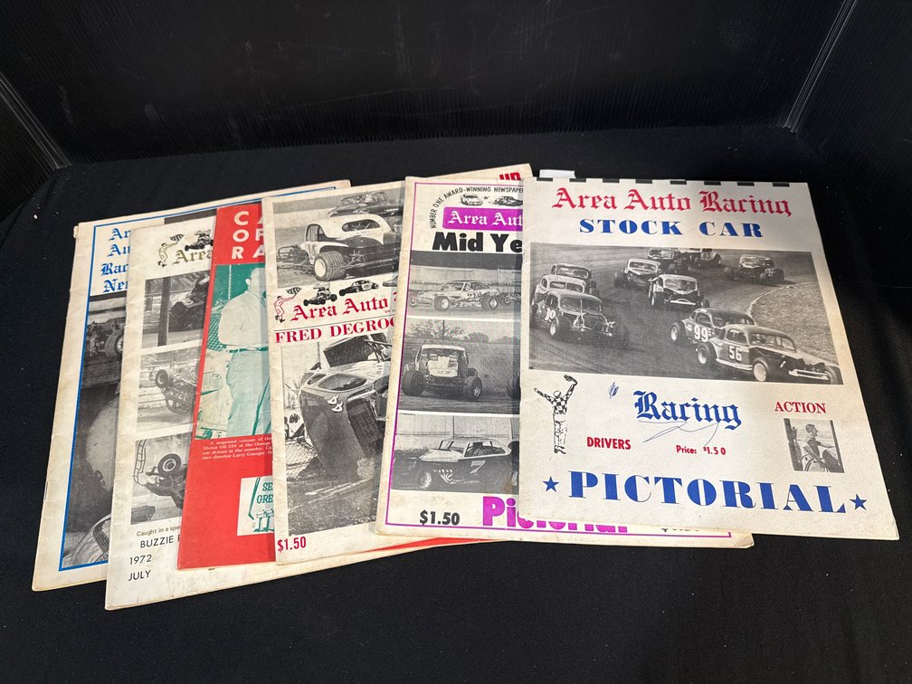 Stock Car Racing Magazines and Pictorials