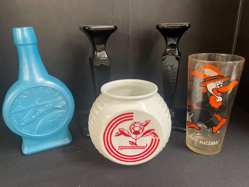 Skylab Commemorative Bottle, Candlesticks, and More
