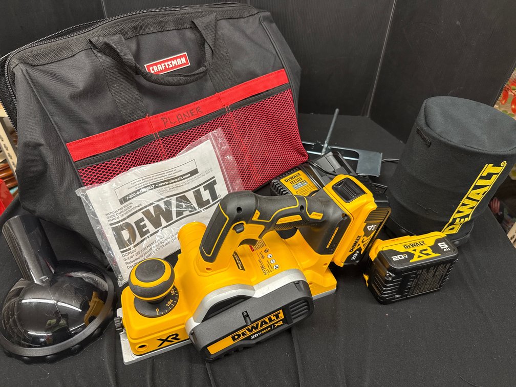 DeWalt 3-1/4" Cordless Hand Planer