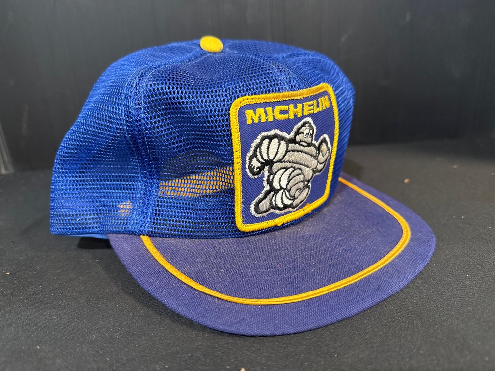 Michelin Blue Mesh Snapback Trucker Hat