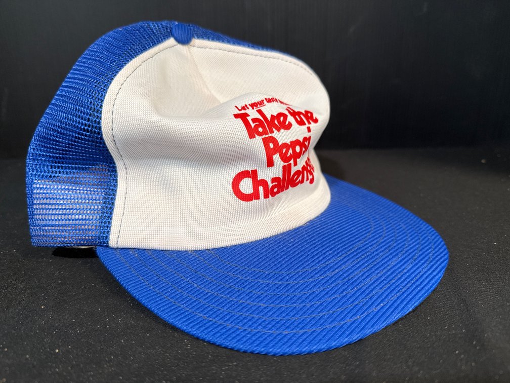 Pepsi Challenge Mesh Snapback Trucker Cap