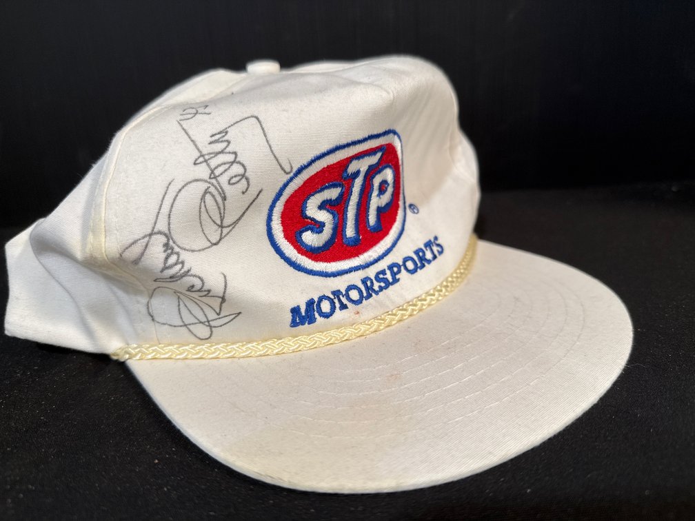 STP Motorsports Richard Petty Signed Snapback Rope Cap