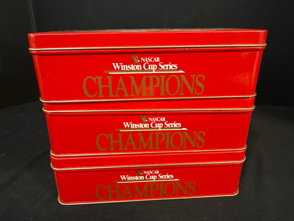 NASCAR Winston Cup Series 25th Anniversary Commemorative Tins