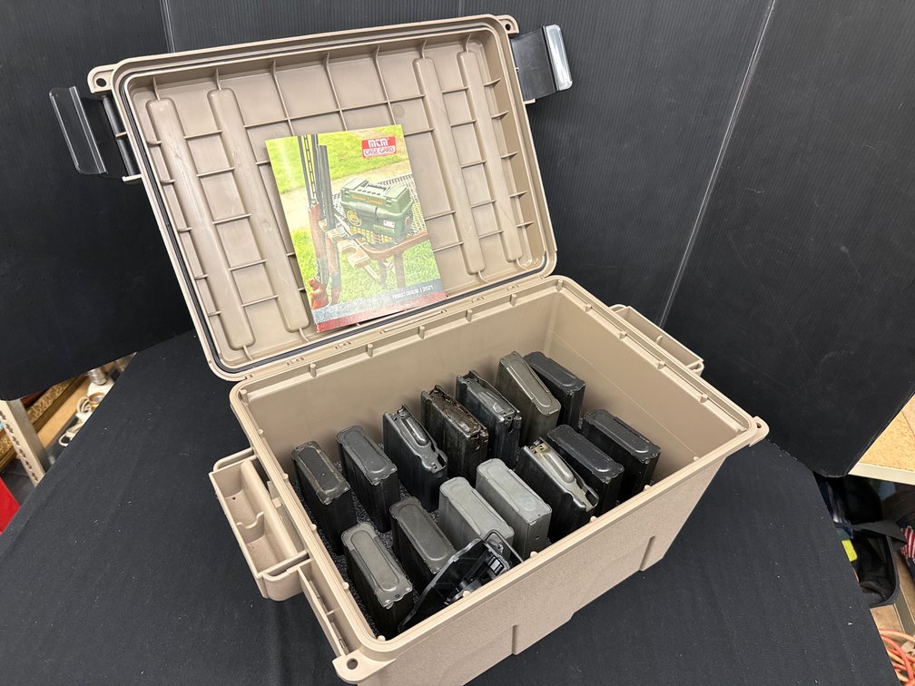 Rifle Magazines, Loader, Storage Box
