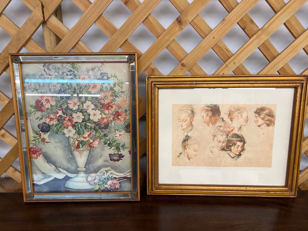 Framed Floral Still Life and Classical Studies Art Prints