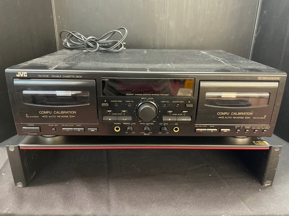 JVC TD-W718 Auto Reverse Double Cassette Deck