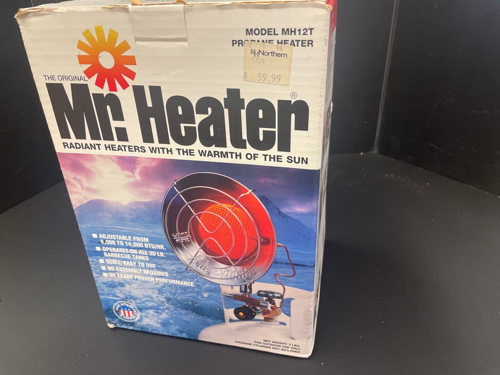 Mr. Heater MH12T Tank-Top Propane Heater