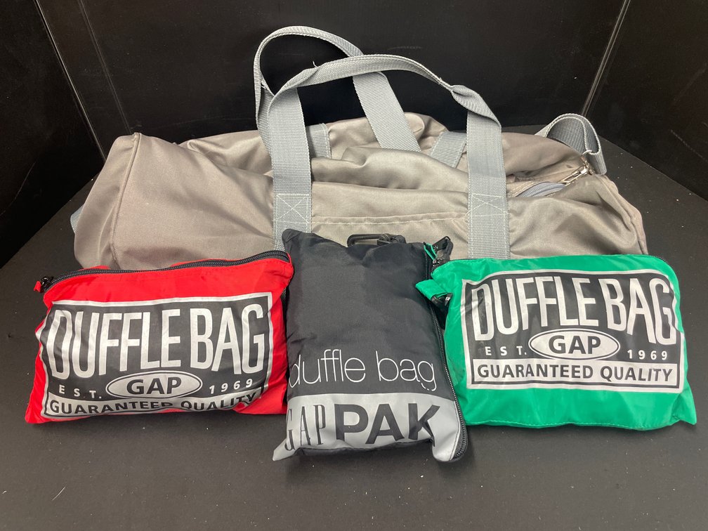 Packable Nylon Duffle Bags and Barrel Duffle Bag