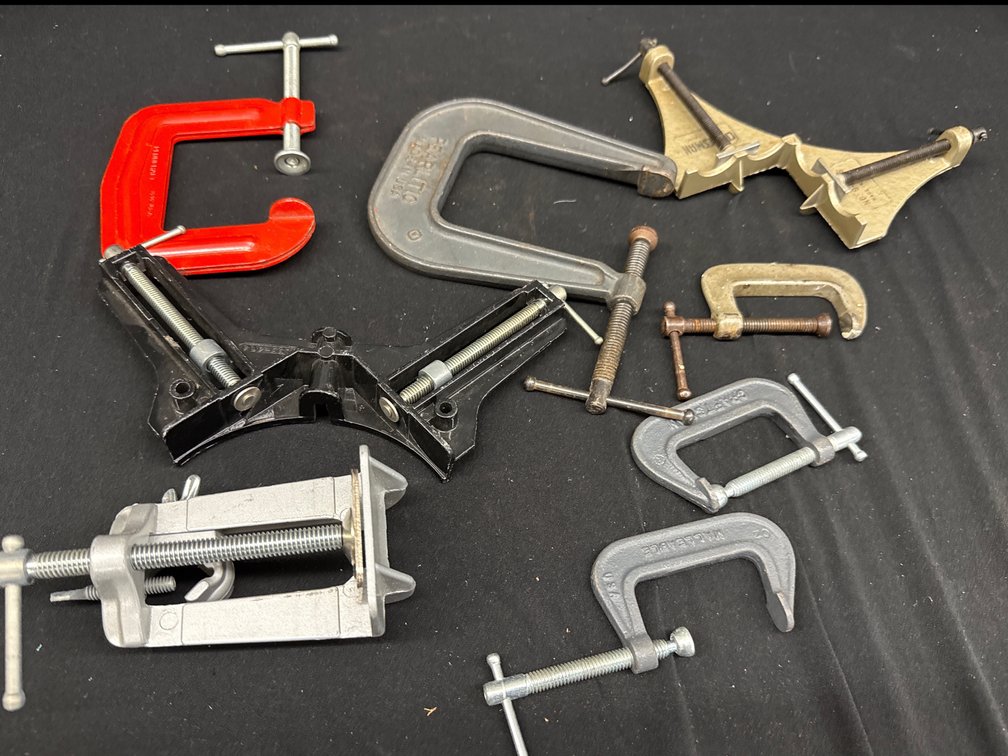 Metal C-Clamps and Corner Clamps