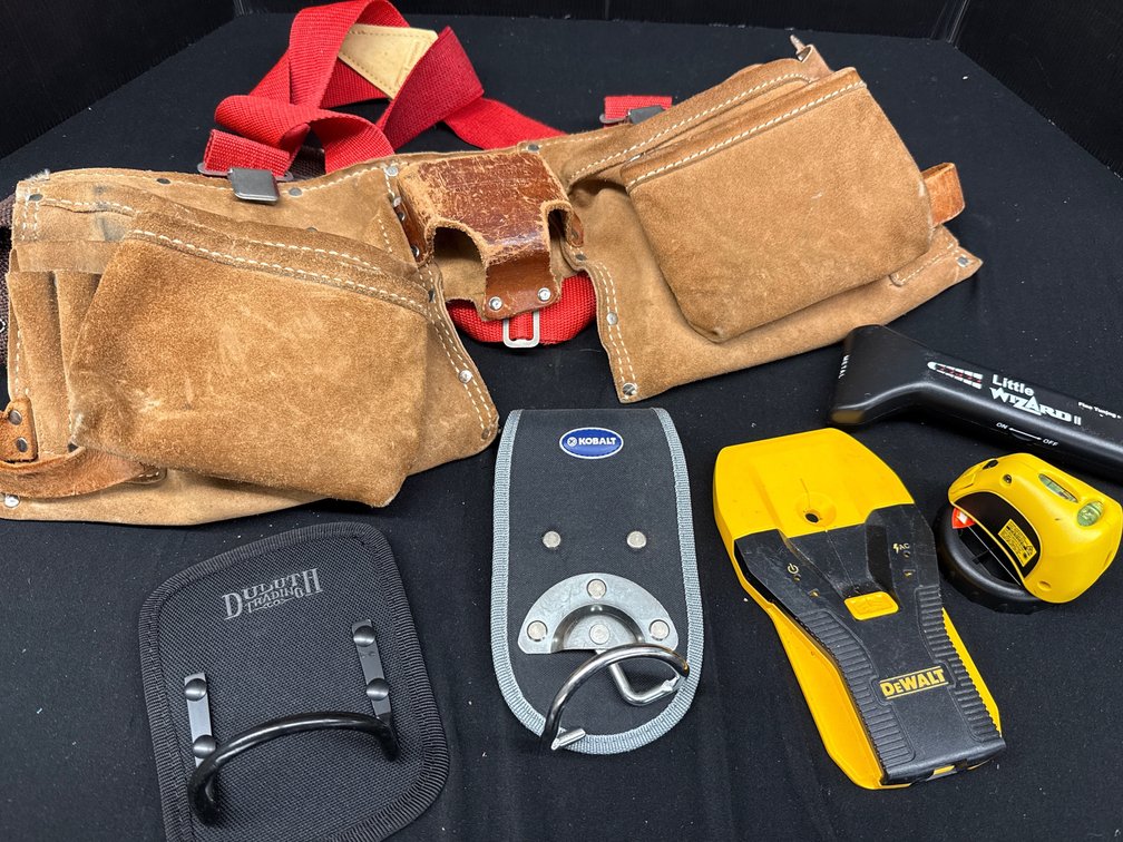 Suede Tool Belt