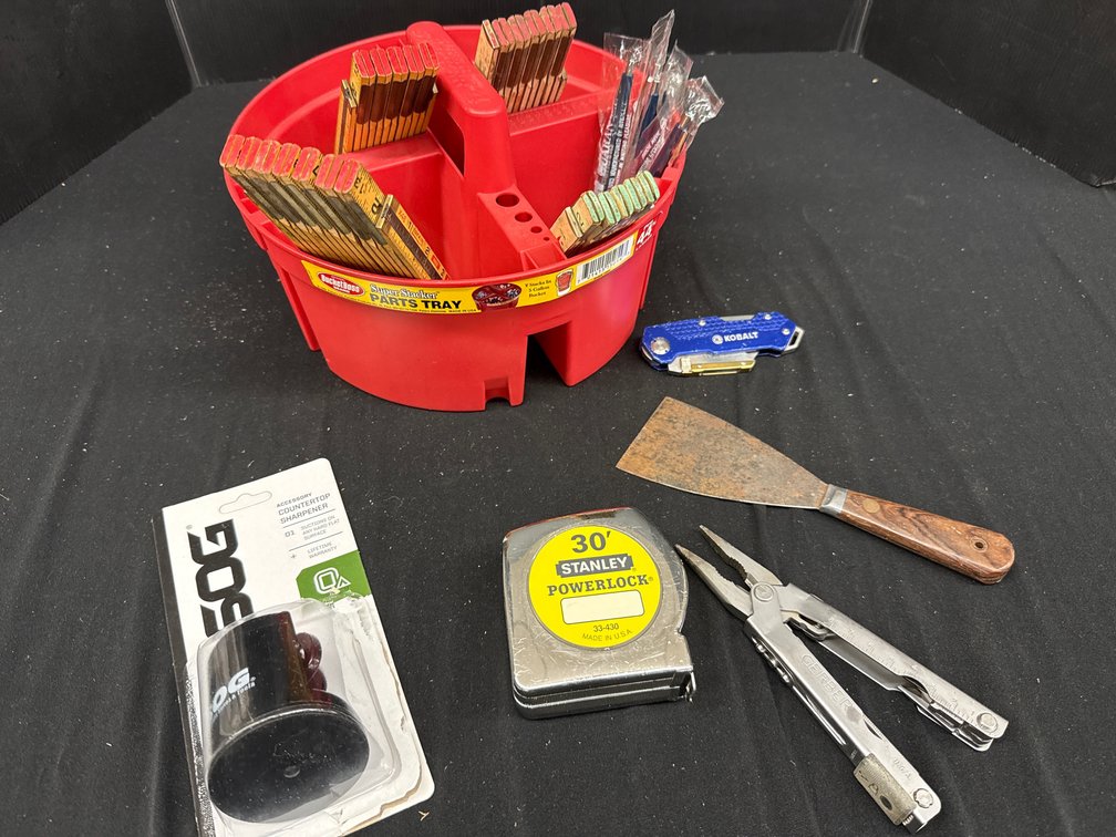 Parts Tray with Hand Tools