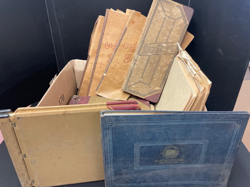 Post-Bound Ledgers, Order Books, and Binders