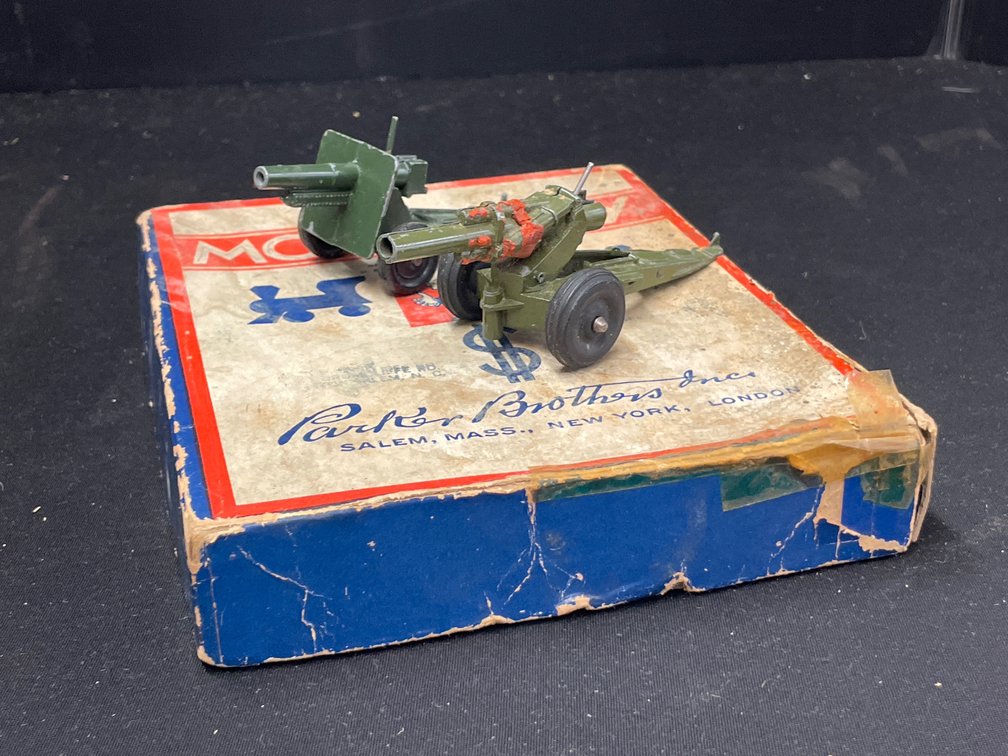 Board Game and Die-Cast Toy Artillery Cannons