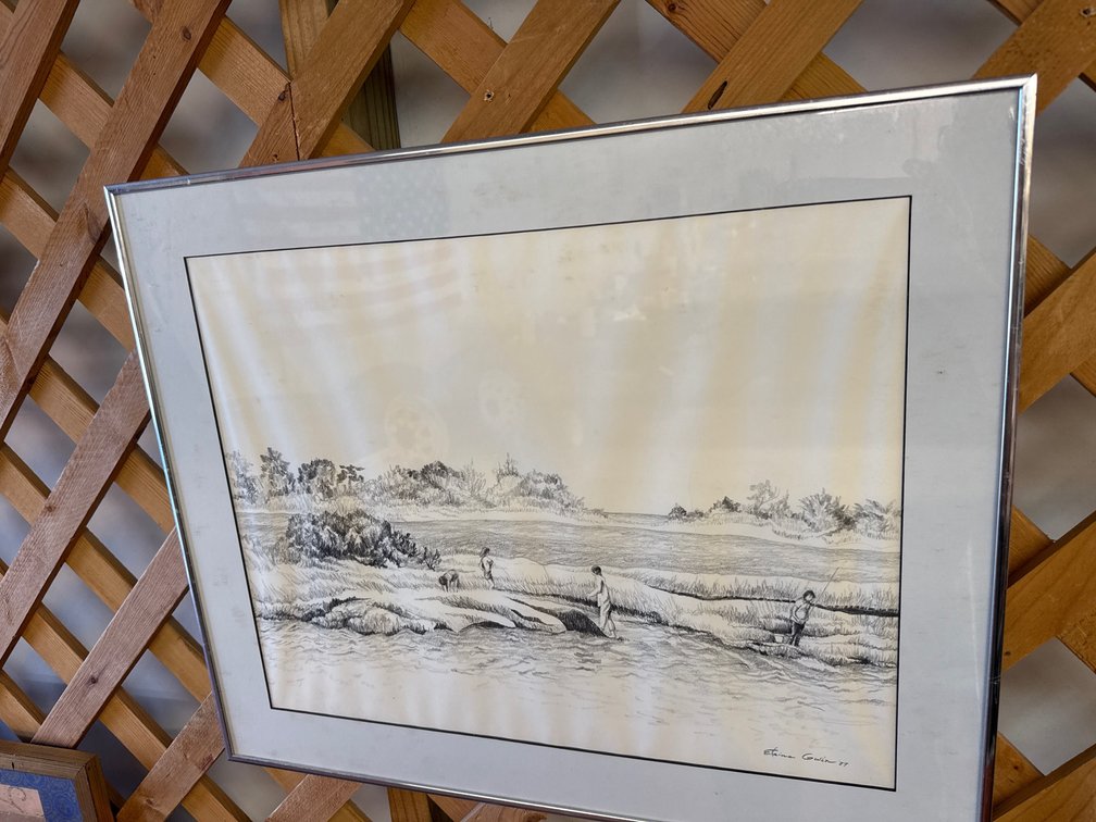 Elaine Gwin Landscape Pencil Drawing