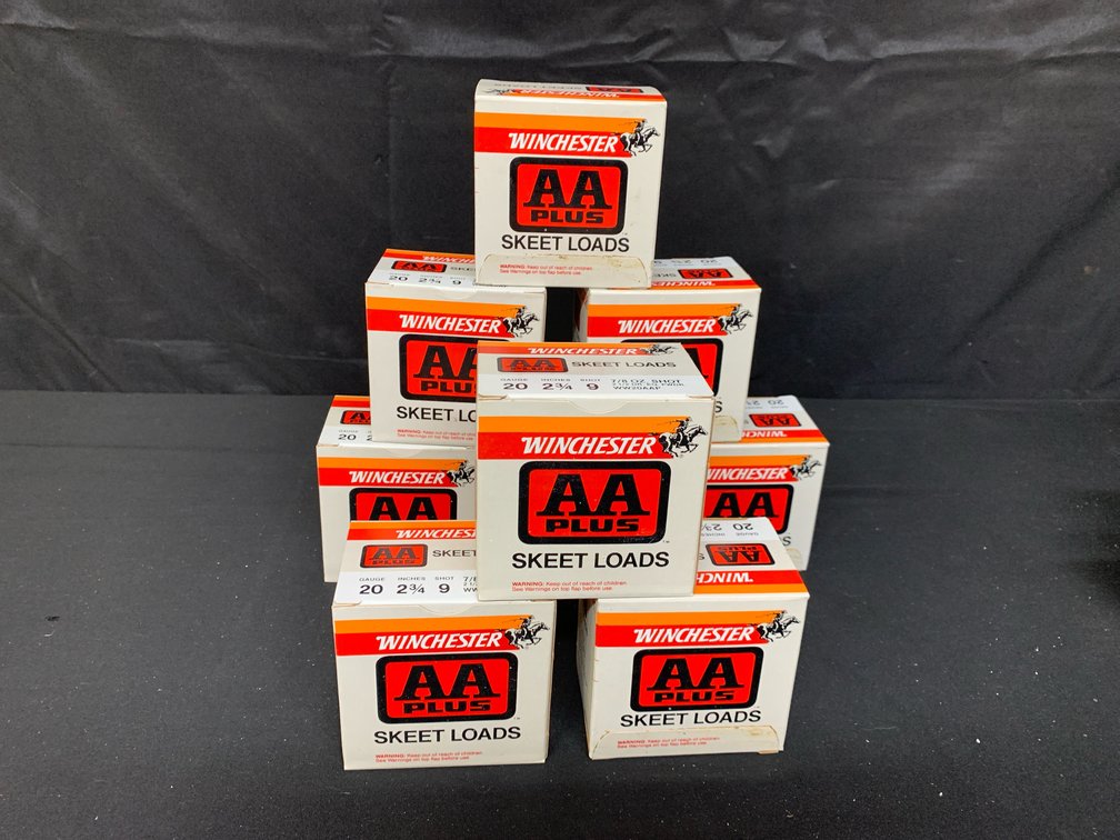 Winchester AA Plus 20 Gauge Skeet Loads Shotgun Ammunition