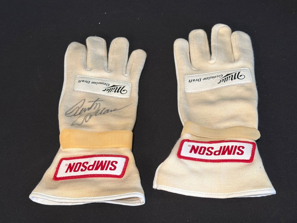 Rusty Wallace Signed Simpson Miller Genuine Draft Autographed Racing Gloves
