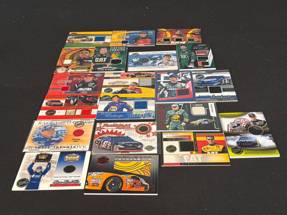 NASCAR Race-Used and Driver-Worn Relic Trading Cards