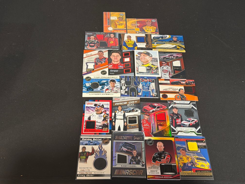 NASCAR Race-Used and Event-Worn Relic Trading Cards