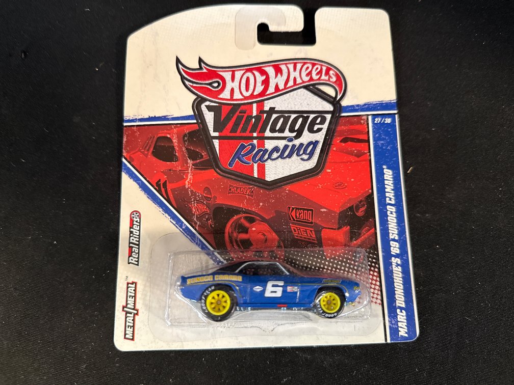 Hot Wheels Vintage Racing Marc Donohue's '69 Sunoco Camaro