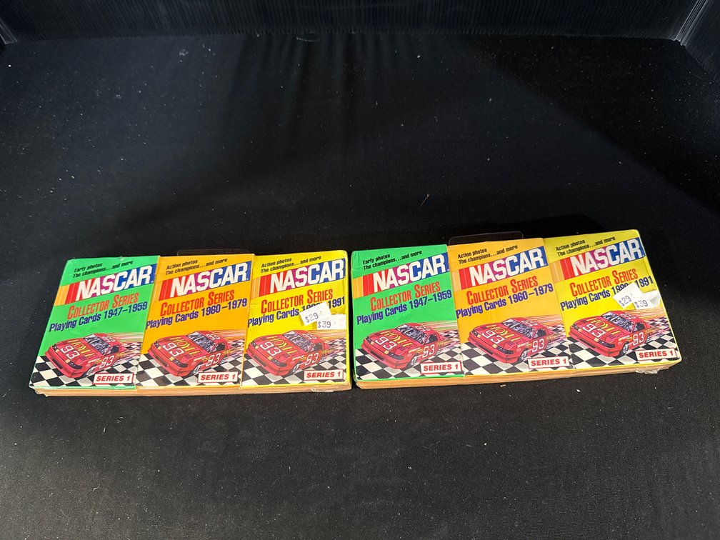 Hoyle Model #1346 NASCAR Collector Series Playing Card Sets
