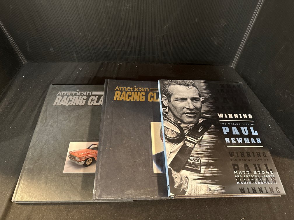 American Racing Classics and Motorsport Hardcover Books
