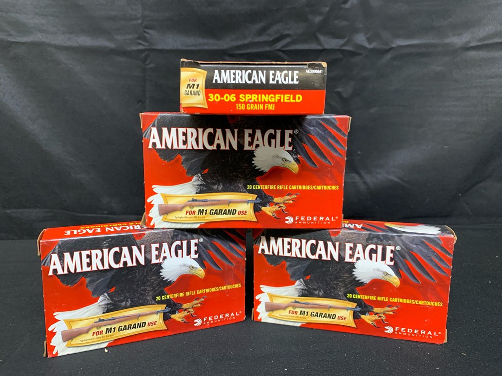 American Eagle 30-06 Springfield 150 Grain FMJ Ammunition