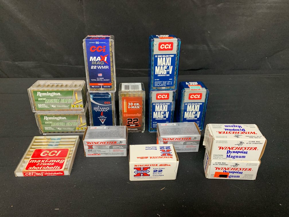 .22 WMR and .22 Win Mag Rimfire Ammunition