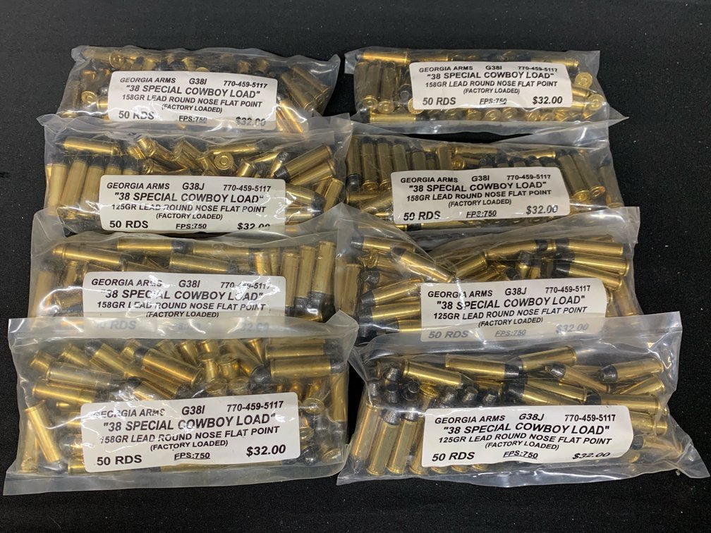 Georgia Arms .38 Special Cowboy Load Ammunition