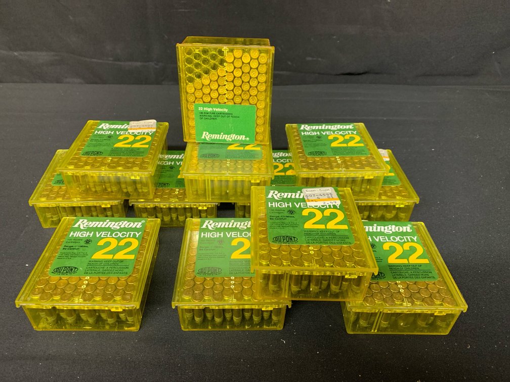 Remington High Velocity .22 Rimfire Ammunition