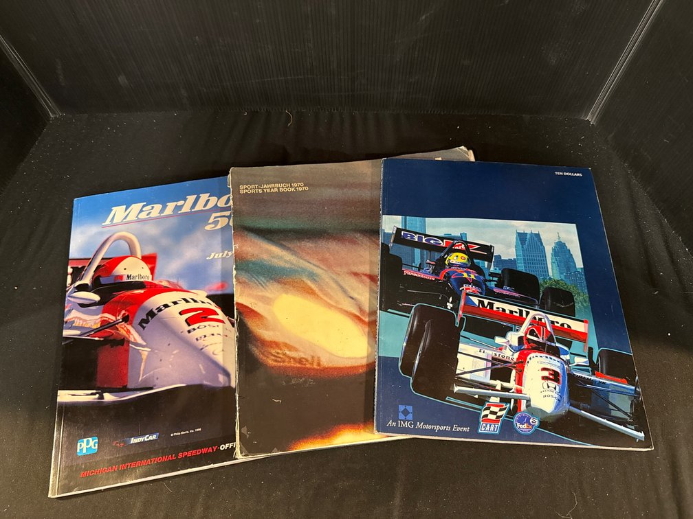 Motorsport Racing Programs and 1970 Sport-Jahrbuch