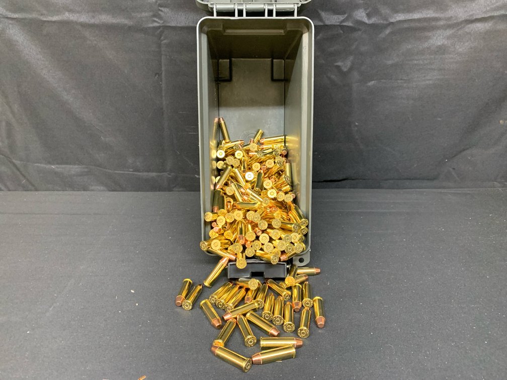 .357 Magnum and .38 Special Ammunition with Ammo Can