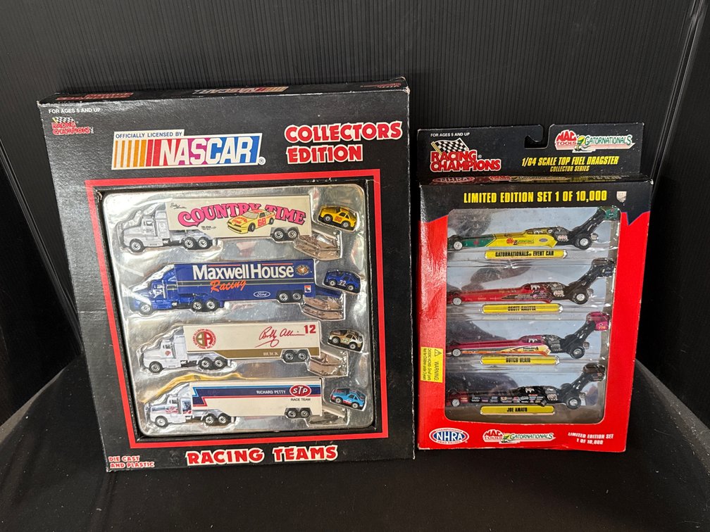 Racing Champions NASCAR and NHRA Die-Cast Sets